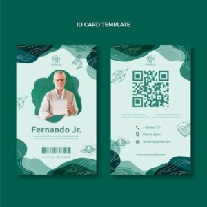 Digital QR Code ID Cards